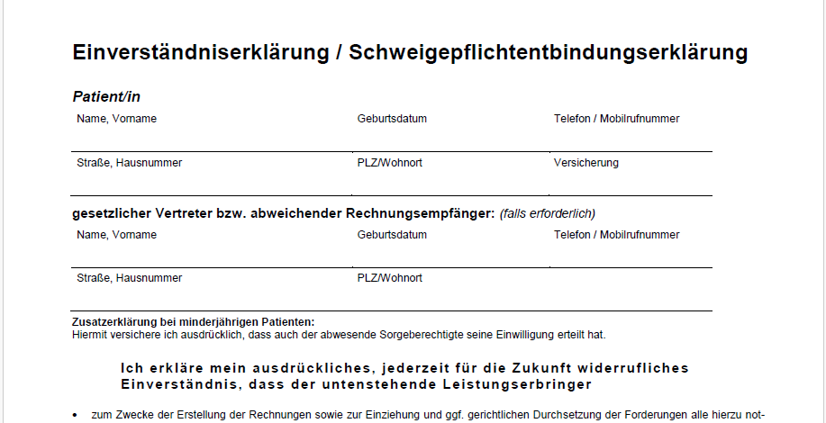 Tatsächlich nur zwei Sätze über die GOÄneu?